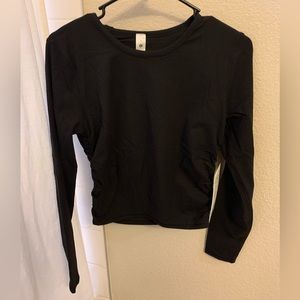 Lululemon Black Long Sleeve Ribbed Nulu